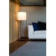 Торшер - Faro 24023-33 DRUM Black/beige floor lamp