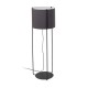 Торшер - Faro 24023-34 Drum Black/grey floor lamp