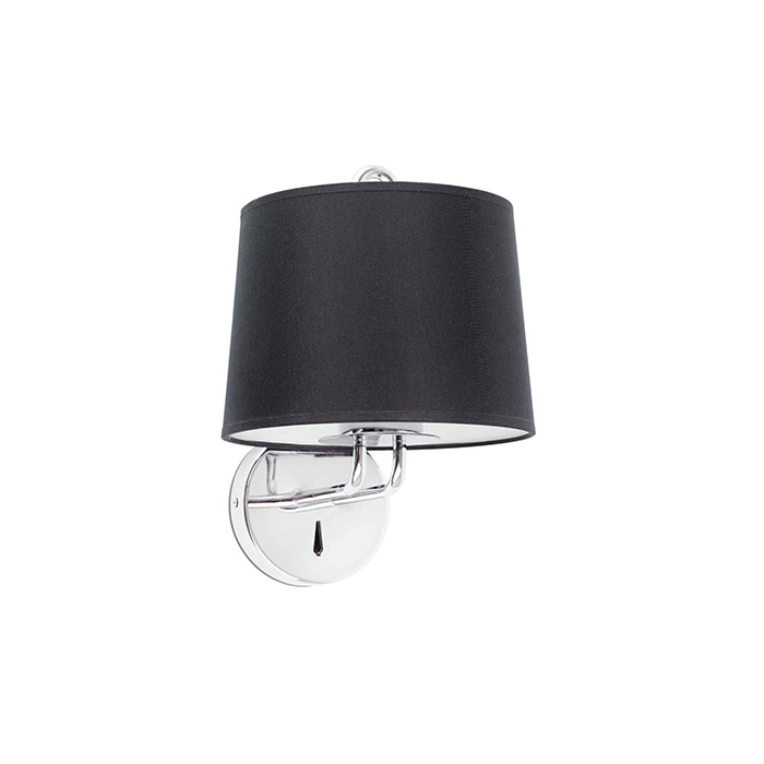Бра - Faro 24031-03 MONTREAL Chrome/black wall lamp