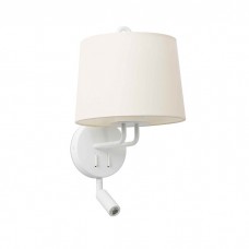 Бра - Faro 24032-01 MONTREAL White/white wall lamp with reader