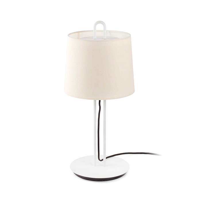 Настольная лампа Faro 24034-05 MONTREAL White/beige table lamp