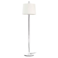 Торшер - Faro 24037-07 MONTREAL Chrome/white floor lamp