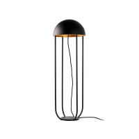 Торшер - Faro 24521 JELLYFISH Black and gold floor lamp, 6 Вт, 500 лм, 3000K
