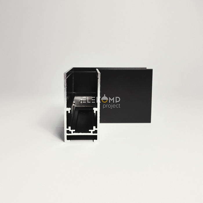 Компонент - 27 Elekomp Track (А) Накладной Угол 90 247121