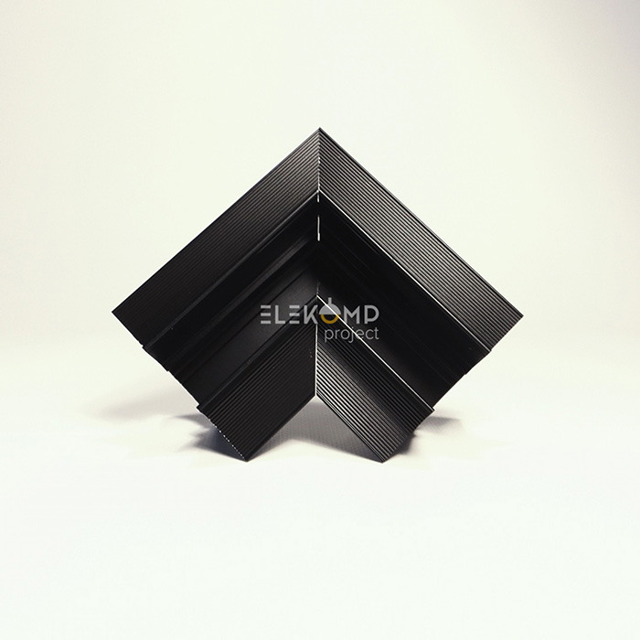 Компонент - 27 Elekomp Track (С) Встроенный Угол 90 247195