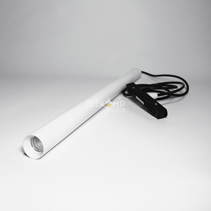 Трековый светильник 27 Elekomp Track Подвесной светильник D30 3Вт 3000К 247266