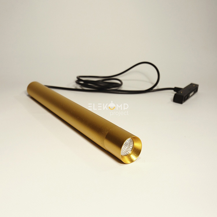 Трековый светильник 27 Elekomp Track Подвесной светильник D30 3Вт 3000К 247274