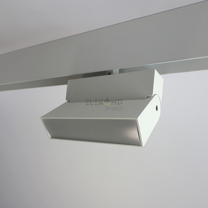 Трековий світильник 36 Elekomp Track Світильник "Книга 120°" 10Вт 3000К White 248154