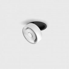 Потолочный светильник LTX SOL IN, D95mm, H33mm, LED 14W 4000K, черный/белый (01.9533.14.940.BK/WH)
