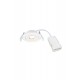 Точковий світильник Nordlux 2510300101 Monolo 1-Kit White, 4.8 Вт, 450 лм, 3000K