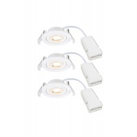 Точечный светильник Nordlux 2510310101 Monolo 3-Kit White, 4.8 Вт, 450 лм, 3000K