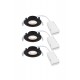 Точковий світильник Nordlux 2510310103 Monolo 3-Kit Black, 4.8 Вт, 450 лм, 3000K