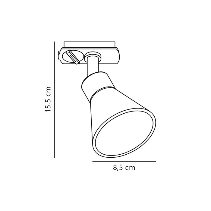 Трекова система Nordlux 2510399901 Eik Link 3-Kit + 1m White