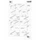 Трековая система Nordlux 2510399903 Eik Link 3-Kit + 1m Black