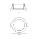 Точковий світильник Nordlux 2510400101 Olea 3-Kit White, 4.4 Вт, 345 лм, 2700K