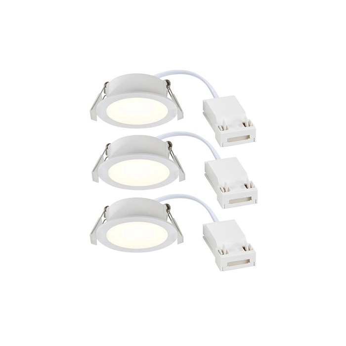 Точковий світильник Nordlux 2510400101 Olea 3-Kit White, 4.4 Вт, 345 лм, 2700K