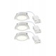 Точковий світильник Nordlux 2510400101 Olea 3-Kit White, 4.4 Вт, 345 лм, 2700K