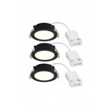 Точковий світильник Nordlux 2510400103 Olea 3-Kit Black, 4.4 Вт, 345 лм, 2700K