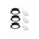 Точковий світильник Nordlux 2510400103 Olea 3-Kit Black, 4.4 Вт, 345 лм, 2700K