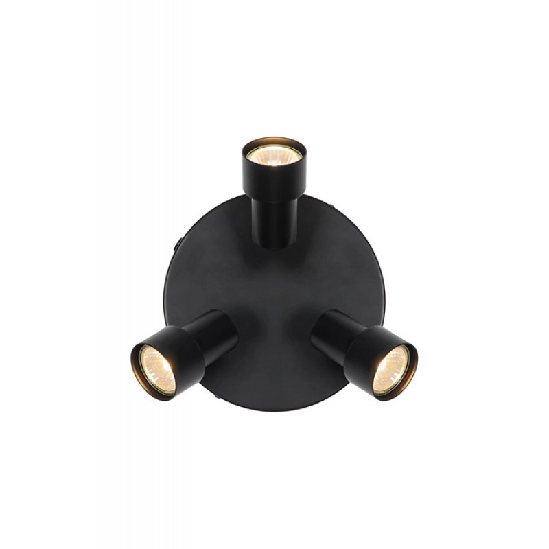 Спот Nordlux 2512370103 Boston 3-rondel Black