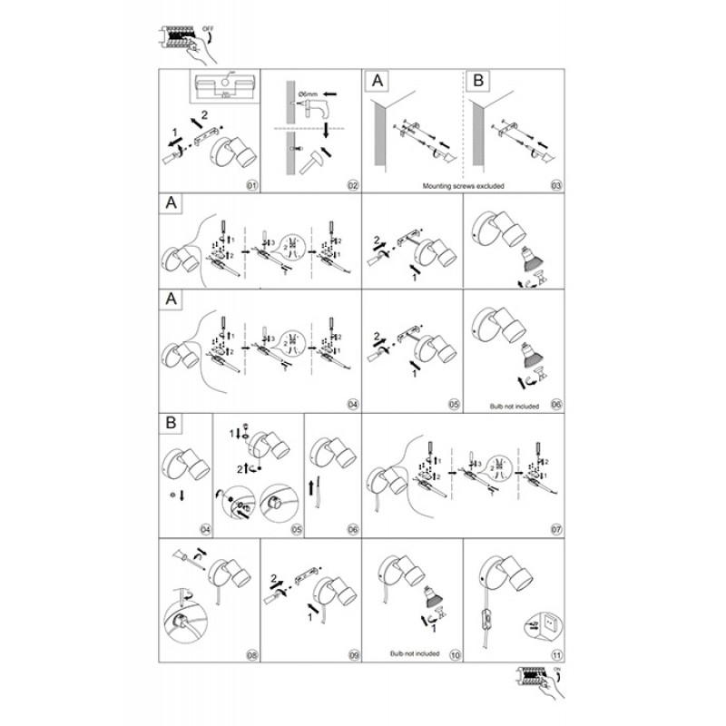 Спот - Nordlux 2512391003 Boston spot Black
