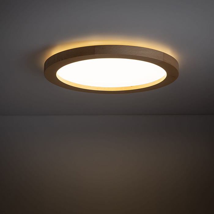 Потолочный светильник TK Lighting 18004 Aqua Wood, 24 Вт, 2565 лм, 3000К/4000К/6500К
