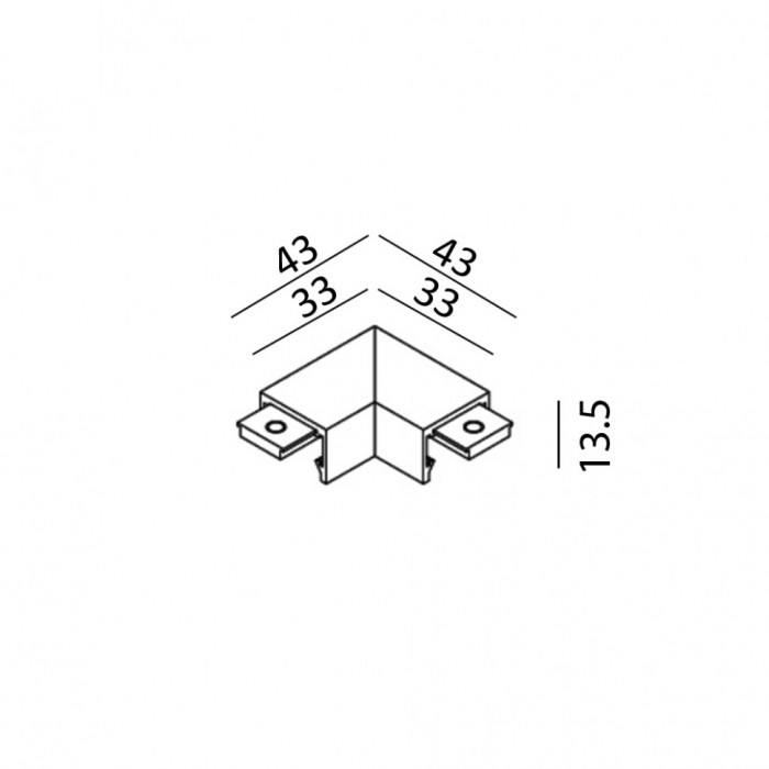 Угловое соединение LTX 07.S90HR.LB Mini_Line S HR