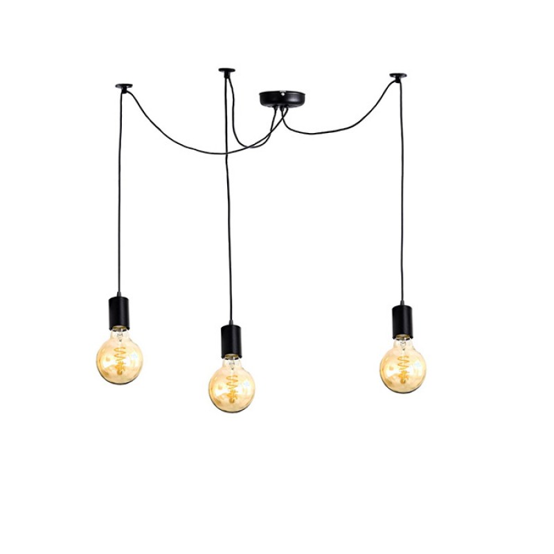 Люстра Atmolight 1802211 Spider-3 Black