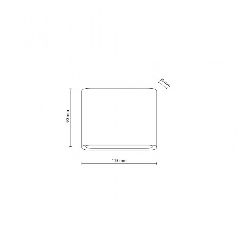 Настенный светильник TK Lighting 18184, 3 Вт, 360 лм, 3000К