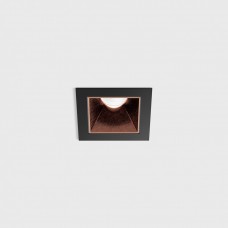 Потолочный светильник LTX NANO S, L48мм, W48мм, H67мм, LED 8W 4000K, черный/медный (01.3911.8.940.BK/CP)