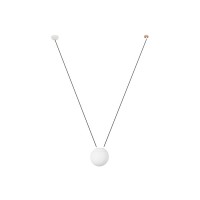 Подвесной светильник Faro 28209-1L Mine PC Space White suspension 1L
