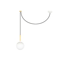 Підвісний світильник Faro 28209 Mine PC White pendant lamp
