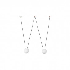 Подвесной светильник Faro 28209-2L Mine PC Space 2L White suspension