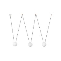 Люстра - Faro 28209-3L Mine PC Space 3L White suspension