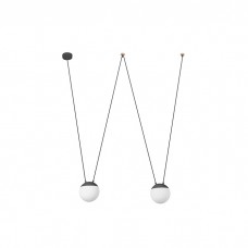 Подвесной светильник Faro 28210-2L Mine PC Space 2L Dark grey suspension