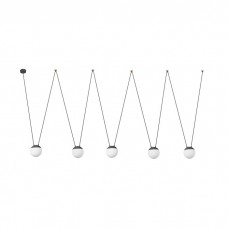 Люстра - Faro 28210-5L Mine PC Space 5L Dark grey suspension