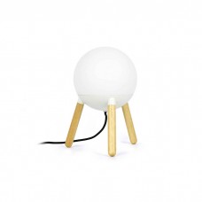 Настольная лампа Faro 28211 Mine PC White table lamp
