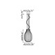 Подвесной светильник Faro 28300 Isabelle