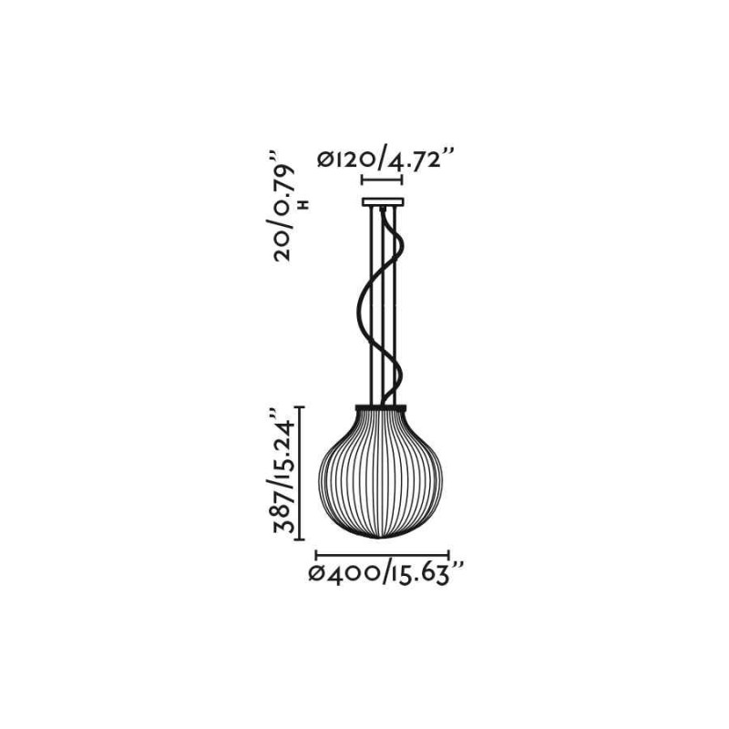 Подвесной светильник Faro 28301 Isabelle