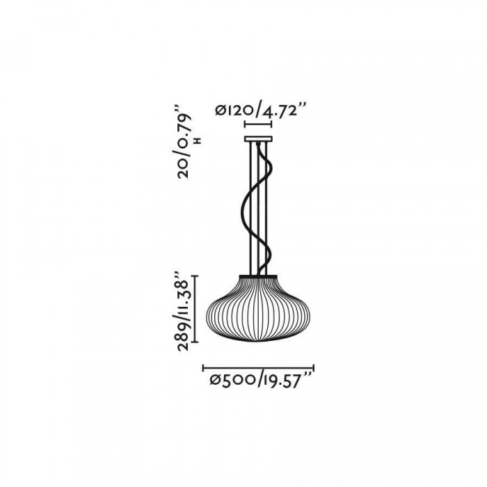 Подвесной светильник Faro 28302 Isabelle