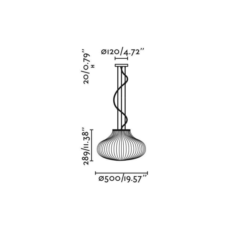 Подвесной светильник Faro 28302 Isabelle