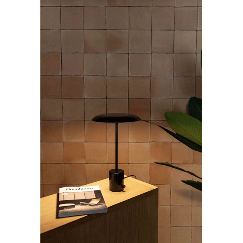 Настольная лампа Faro 28350 Hoshi LED Black And Black Table Lamp, 12 Вт, 782 лм, 2700K