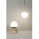 Подвесной светильник Faro 28375 Mine Glass White pendant lamp
