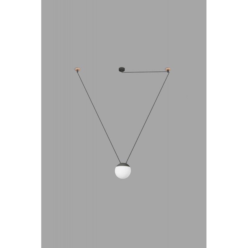 Подвесной светильник Faro 28376-1L Mine PC Space Grey suspension 1L