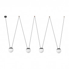 Подвесной светильник Faro 28376-4L Mine PC Space 4L Grey suspension