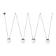 Подвесной светильник Faro 28376-4L Mine PC Space 4L Grey suspension