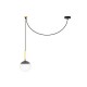 Підвісний світильник Faro 28376 Mine PC Grey pendant lamp