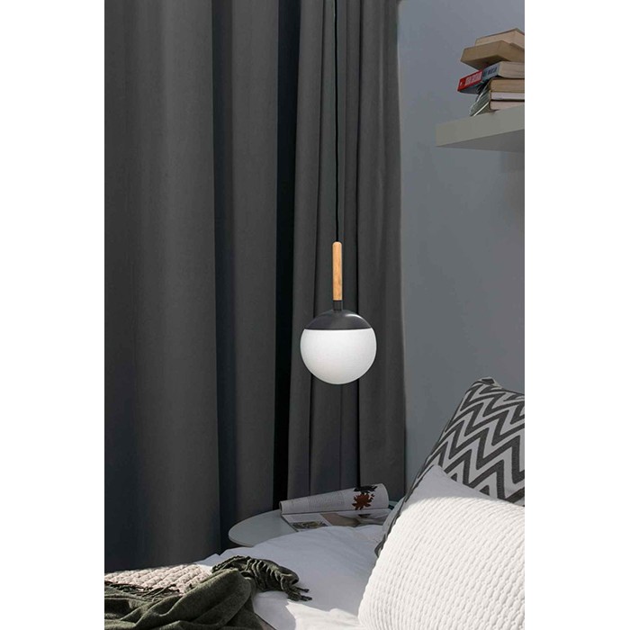 Подвесной светильник Faro 28376 Mine PC Grey pendant lamp