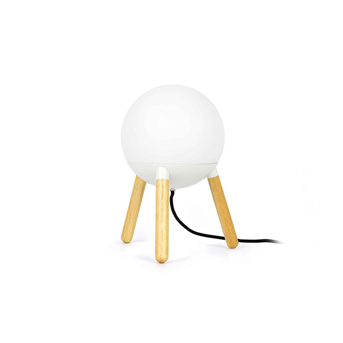 Настольная лампа Faro 28378 Mine Glass White table lamp