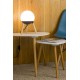 Настольная лампа Faro 28379 Mine Glass Grey table lamp